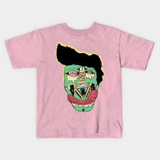 Green Face Kids T-Shirt